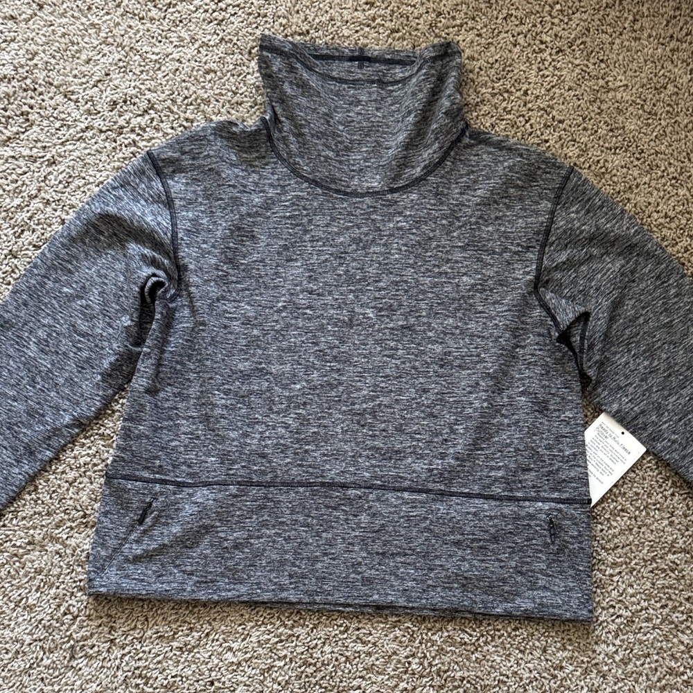lululemon athletica Gray Sweatshirt